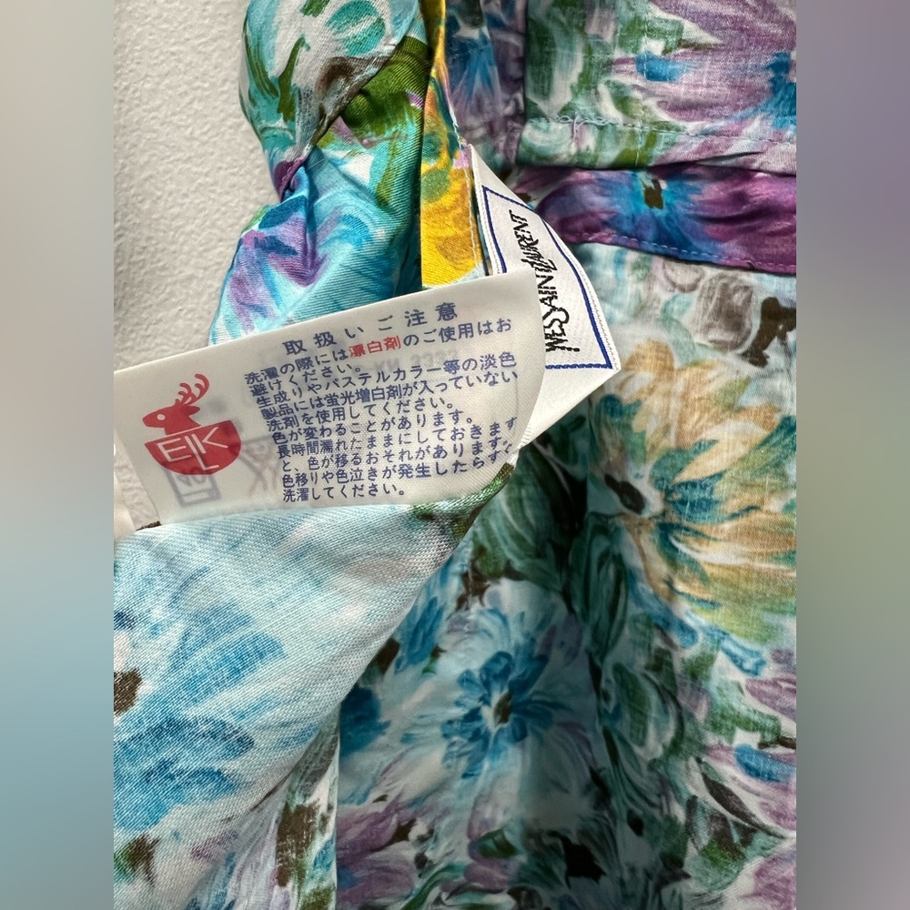 YSL Floral Apron Japan Exclusive Vintage - Picture 11 of 11